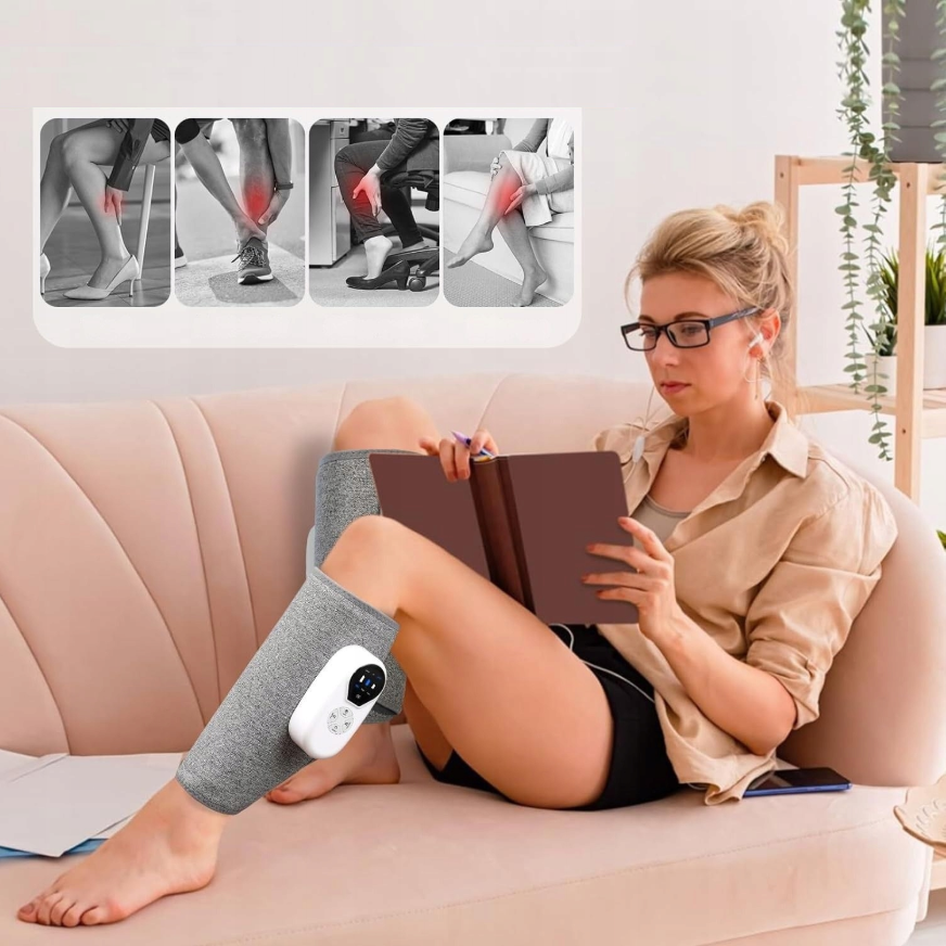 kompresyjny elektryczny masażer do nóg